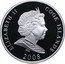 Cook Islands 10 Dollars Elizabeth II Angkor Wat 2008 Proof KM# 619 ELIZABETH II COOK ISLANDS IRB 2008 coin obverse