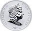 Cook Islands 10 Dollars Nathan M. Rothschild 2008 Proof KM# 633 ELIZABETH II COOK ISLANDS 2008 coin obverse