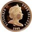 Cook Islands 10 Dollars Vancouver Winter Olympic Games 2008 Proof KM# 1515 ELIZABETH II COOK ISLANDS IRB 2008 coin obverse