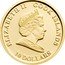 Cook Islands 10 Dollars Dendrological Park Sofiyivka 2009 Proof KM# 709 ELIZABETH II COOK ISLANDS 10 DOLLARS coin obverse