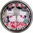 Cook Islands 10 Dollars Kitty and Family 2009 Proof KM# 1228 $10 HELLO KITTY ©1976,2009 SANRIO CO.,LTD. coin reverse