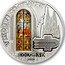 Cook Islands 10 Dollars Cologne Cathedral 2010 Proof KM# 1258 WINDOWS OF HEAVEN COLOGNE 2010 coin reverse