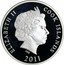 Cook Islands 10 Dollars White House 2011 KM# 1559 ELIZABETH II COOK ISLANDS IRB 2011 coin obverse