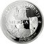 Cook Islands 10 Dollars America 2011 Proof KM# 1506 THE FIVE CONTINENTS AMERICA 1OZ BIG 10$ AG.999 coin reverse