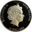 Cook Islands 10 Dollars Nano space 2013 Proof KM# 1662 ELIZABETH II COOK ISLANDS IRB 10 DOLLARS coin obverse