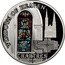 Cook Islands 10 Dollars Elizabeth II Chartres 2013 Proof KM# 1655 WINDOWS OF HEAVEN CHARTRES 2013 coin reverse