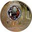 Cook Islands 10 Dollars Upper Basilica Lourdes 2013 Proof KM# 1657 WINDOWS OF HEAVEN LOURDES 2013 coin reverse