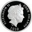 Cook Islands 10 Dollars Atomium 2010 KM# 1497 ELIZABETH II COOK ISLANDS IRB 2010 coin obverse
