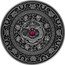 Fiji 10 Dollars Mandala Art. Chinese Pattern 2017  High Relief  coin reverse