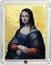 Fiji 10 Dollars Mona Lisa. Rubin 2012 Proof MONA LISA coin reverse