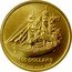 Cook Islands 100 Dollars Bounty 2009 KM# 1476 100 DOLLARS 1 OZ FINE GOLD .9999 coin reverse