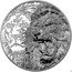 Cook Islands 100 Dollars (Nature Kings - Lion King of the South) ELIZABETH II 100 DOLLARS COOK ISLANDS 2023 coin obverse