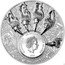 Cook Islands 100 Dollars (Nature Kings - Lion King of the South) KING OF THE SOUTH. coin reverse