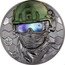 Cook Islands 100 Dollars (Real Hero - Special Forces) REAL HERO DE OPPRESO LIBER coin reverse