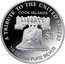 Cook Islands 2 Dollars (Charles III Double Eagle) A TRIBUTE TO THE UNITED STATES COOK ISLANDS LIBERTY $2 IRB 1/4 OZ .999 PURE SILVER coin obverse