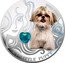 Fiji 2 Dollars (Shih Tzu) SHIH TZU MY LITTLE PUPPY coin reverse