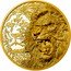 Cook Islands 200 Dollars (Nature Kings - Lion King of the South) KING OF THE SOUTH coin reverse