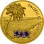 Fiji 200 Dollars (Pacific Sovereign. Colourized) PACIFIC SOVEREIGN 1OZ 999.9 FINE GOLD FIJI 001 coin reverse