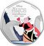 Cook Islands 25 Cents (Alice in Wonderland -70th anniversary. The Queen of Hearts) ALICE IN WONDERLAND 1951 - 2021 DISNEY ©DISNE coin reverse