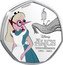 Cook Islands 25 Cents (Alice in Wonderland - 70th Anniversary. Tulgey Wood) ALICE IN WONDERLAND 1951 - 2021 DISNEY ©DISNEY coin reverse