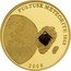 Cook Islands 25 Dollars 140th Anniversary of the Pultusk Meteorite 2008 Proof KM# 1423 PULTUSK METEORITE 1868 2008 coin reverse