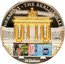 Cook Islands 25 Dollars Berlin Wall 2009 KM# 1584 GERMANY THE BERLIN WALL WORLD MONUMENTS 25 DOLLARS coin reverse