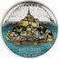 Cook Islands 25 Dollars (Mont-Saint-Michel 1000th Anniversary) MONT SAINT MICHEL 1023 - 2023 coin reverse