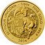 UK 25 Pounds Charles III Seymour Unicorn 2024  Bullion SEYMOUR UNICORN 1/4 OZ FINE GOLD 999.9 DL 2024 coin reverse