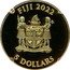 Fiji 5 Dollars (100th Anniversary of the Lincoln Memorial) FIJI 2022 REREVAKA NA KALOU KA DOKA NA TUI 5 DOLLARS coin obverse