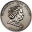 Cook Islands 5 Dollars Meteorite HAH 280 2010 Antique patina KM# 1299 ELIZABETH II COOK ISLANDS 5 DOLLARS coin obverse
