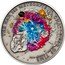 Cook Islands 5 Dollars Meteorite HAH 280 2010 Antique patina KM# 1299 THE HAH 280 METEORITE CHALLENGE OF TIME 2010 MINUS 5 200 000 000 YEARS coin reverse