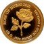 Cook Islands 5 Dollars Rose of Dubai 2010 Proof KM# 1530 ROSE OF DUBAI 2010 1/2 G 9999 FINEST GOLD 5 DOLLARS coin reverse