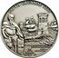 Cook Islands 5 Dollars 5th Crusade. John of Brienne 2011 Antique patina. Proof KM# 1427 FIFTH CRUSADE 1213 JOHN OF BRIENNE KING OF JERUSALEM 20 11 coin reverse