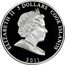 Cook Islands 5 Dollars Freken Bok 2011 Proof KM# 1369 ELIZABETH II 5 DOLLARS COOK ISLANDS 2011 coin obverse