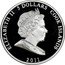Cook Islands 5 Dollars Elizabeth II Madame Shapoklyak 2011 Proof KM# 1372 ELIZABETH II 5 DOLLARS COOK ISLANDS 2011 coin obverse
