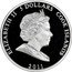 Cook Islands 5 Dollars Elizabeth II Crocodile Gena 2011 Proof KM# 1373 ELIZABETH II 5 DOLLARS COOK ISLANDS 2011 coin obverse