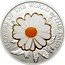 Cook Islands 5 Dollars Daisy 2011 Proof KM# 1261 WORLD OF FLOWERS THE DAISY 2011 coin reverse