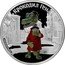 Cook Islands 5 Dollars Elizabeth II Crocodile Gena 2011 Proof KM# 1373 КРОКОДИЛ ГЕНА СОЮЗМУЛЬТФИЛЬМ® coin reverse
