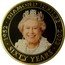 Cook Islands 5 Dollars Diamond Jubilee 2011 Proof KM# 1503 DIAMOND JUBILEE 1952 2012 SIXTY YEARS coin reverse