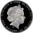 Cook Islands Five Dollars Year of the Dragon. Blue Dragon 2012 Proof KM# 1447 ELIZABETH II COOK ISLANDS 2012 FIVE DOLLARS IRB 1OZ 999 SILVER coin obverse