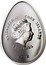 Cook Islands 5 Dollars Egg in Red 2012 Proof KM# 1379 ELIZABETH II COOK ISLANDS IRB 5 DOLLARS 2012 coin obverse