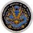 Cook Islands Five Dollars Year of the Dragon. Blue Dragon 2012 Proof KM# 1447 PROSPERITY BROUGHT BY THE DRAGON coin reverse