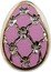 Cook Islands 5 Dollars Egg in Violet 2012 Proof KM# 1377 coin reverse