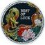 Cook Islands Five Dollars Year of the Dragon. Best of Luck 2012 Proof KM# 1453 BEST OF LUCK coin reverse