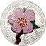 Cook Islands 5 Dollars Cherry Blossom 2012 Proof KM# 1395 FLOWERS OF THE WORLD THE CHERRY BLOSSOM 2012 coin reverse