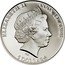 Cook Islands 5 Dollars Chelyabinsk Meteorit 2013 Proof KM# 1650 ELIZABETH II COOK ISLANDS IRB 5 DOLLARS coin obverse