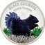 Cook Islands 5 Dollars Black Squirrel 2013 Proof KM# 1594 BLACK SQUIRREL SCIURUS VULGARIS 2013 coin reverse