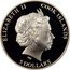 Cook Islands 5 Dollars Moldavite Impact 2014 Proof KM# 1671 ELIZABETH II COOK ISLANDS IRB 5 DOLLARS coin obverse
