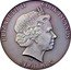 Cook Islands 5 Dollars Chondrite Impact 2015 KM# 1698 ELIZABETH II COOK ISLANDS IRB 5 DOLLARS coin obverse
