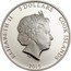 Cook Islands 5 Dollars Elizabeth II Peacock 2015 Proof KM# 1699 ELIZABETH II 5 DOLLARS COOK ISLANDS 2015 coin obverse